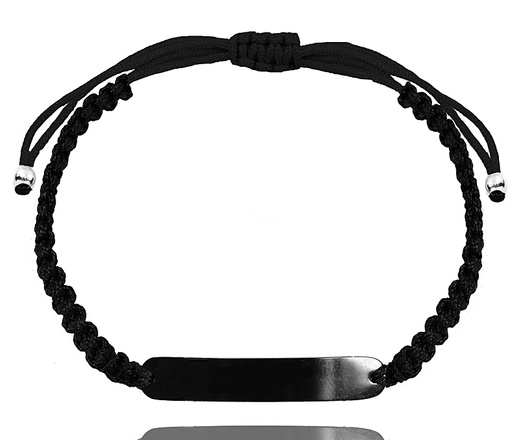 1638/6 bransoletka stalowa dla pary z grawerem