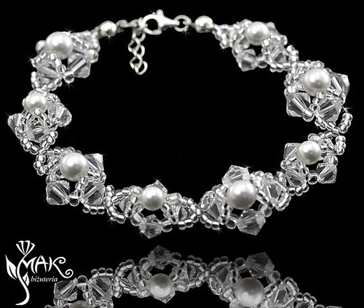 KOL313 KOLCZYKI Z KRYSZTAŁÓW SWAROVSKI ELEMENTS kolczyki na ślub, kolczyki ślubne