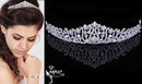 T656/16 OPASKA ŚLUBNA, TIARA, DIADEM