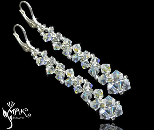 NK287 NASZYJNIK Z KRYSZTAŁÓW SWAROVSKI ELEMENTS