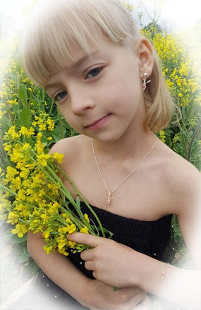 1074/3 komplet Swarovski Elements elfiki srebro 925 prezent na komunię urodziny