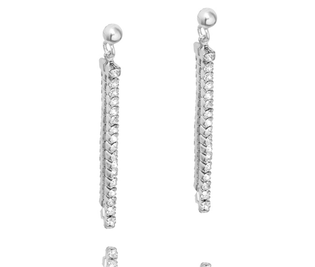 Kolczyki ślubne z cyrkoniami 1816/9