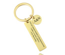 1559/3 brelok do kluczy z Twoim grawerunkiem pozłacany kółeczko
