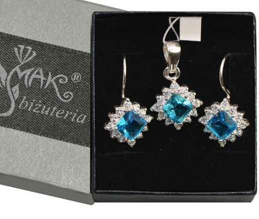 W 480/20 WISIOREK Z CYRKONIĄ SREBRNĄ