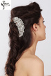 S656/19  WSUWKA , spinka, ozdoba do włosów na ślub