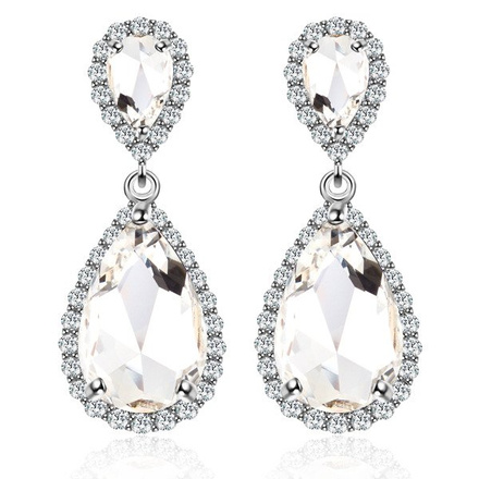 Kpl874 komplet ślubny, biżuteria ślubna z cyrkoniami b599/425 k599/567