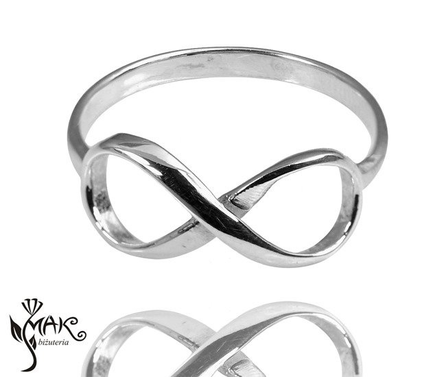 NK481/17 PIERŚCIONEK INFINITY NIESKOŃCZONOŚĆ