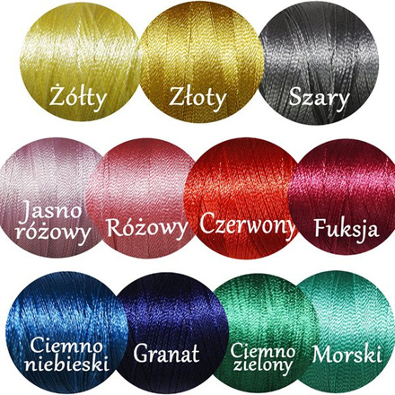 BR951 zawieszka różowy chwost do bransoletki