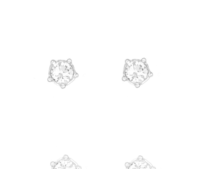 1384/16 kolczyki srebro 925 cyrkonie