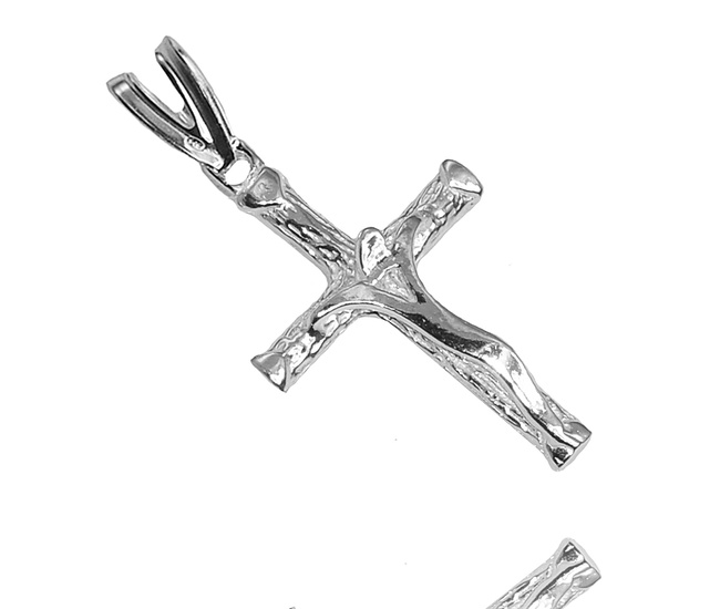 W500/9 WISIOREK KRZYŻYK SREBRNY