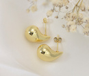 Kolczyki pozłacane krople 1775/2