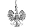 480/177 wisiorek srebrny w kształcie orła, orzeł, godło