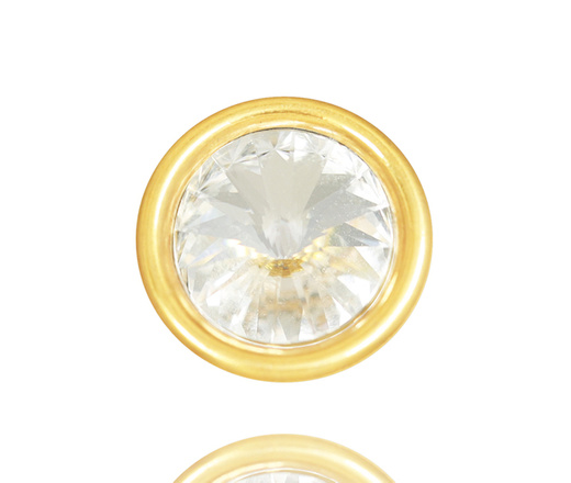 1383/27 pierścionek regulowany srebro 925 pozłacane z cyrkonią