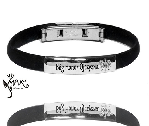 345 bransoletki z grawerem dla Pary komplet 2 sztuki