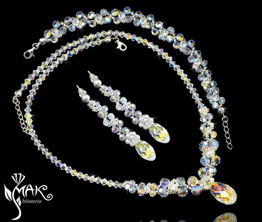 NK443 NASZYJNIK Z KRYSZTAŁÓW SWAROVSKI ELEMENTS