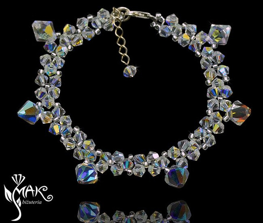 NK281 NASZYJNIK Z KRYSZTAŁÓW SWAROVSKI ELEMENTS