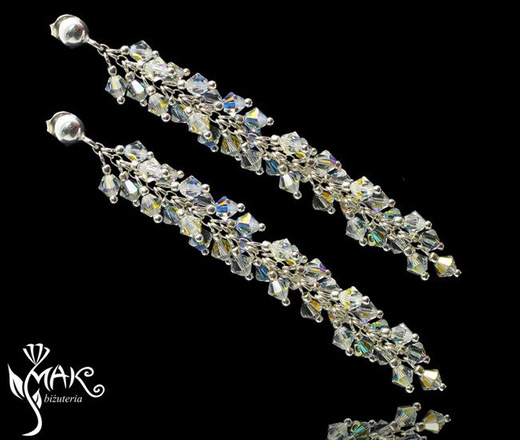 488 crystal ab biżuteria ślubna bransoletka