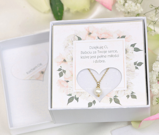 1606 naszyjnik złoty z perełką naturalną