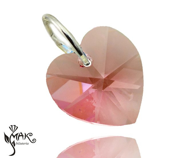 W376 WISIOREK SWAROVSKI 10 MM LT. ROSE