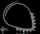 NK281 NASZYJNIK Z KRYSZTAŁÓW SWAROVSKI ELEMENTS
