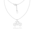 1265 naszyjnik srebro 925 rower