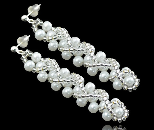 NK437 NASZYJNIK PEREŁKI - ŚLUB