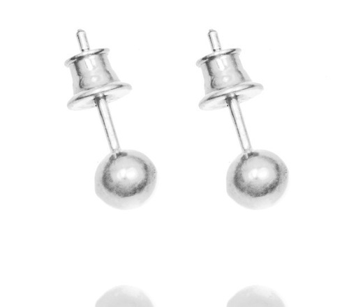 1635 komplet srebrny 925 duże kuleczki 3 mm