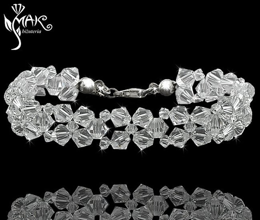 NK 160 Crystal NASZYJNIK Z KRYSZTAŁÓW SWAROVSKI ELEMENTS