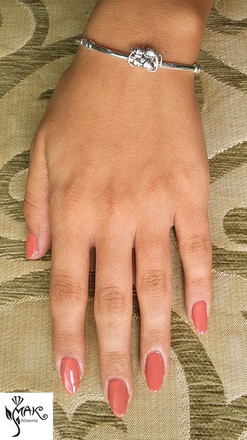 BR694 BRANSOLETKA POSREBRZANA KOTKI