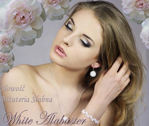 492 biżuteria ślubna kolczyki