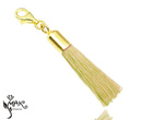 BR951 zawieszka złoty chwost do bransoletki