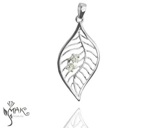 KPL480/18 KOMPLET SREBRNY Z CYRKONIAMI