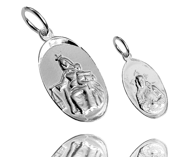 W500/7 WISIOREK Szkaplerz Matka Boska z Jezusem