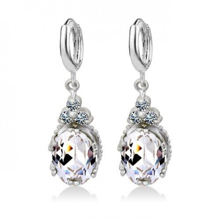 Kpl859 komplet ślubny, biżuteria ślubna z cyrkoniami k599/75 b599/493