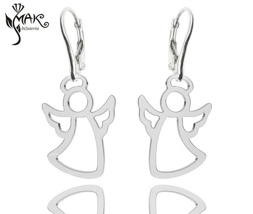 927/6 komplet Swarovski Elements srebro 925 urodziny komunia