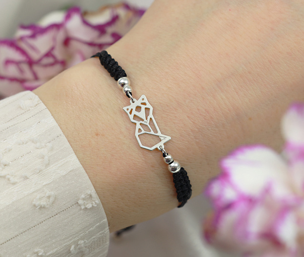 Bransoletka s. 925 lis  lisek ażurowy 1851