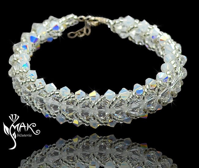 187 bransoletka z kryształkami