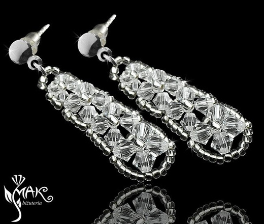 NK282 NASZYJNIK Z KRYSZTAŁÓW SWAROVSKI ELEMENTS