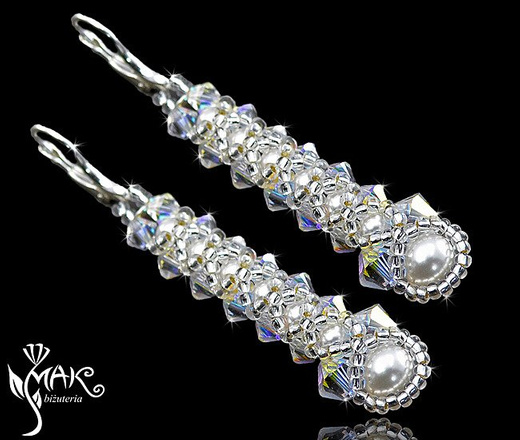 NK285 NASZYJNIK Z KRYSZTAŁÓW SWAROVSKI ELEMENTS