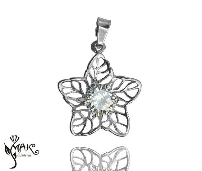 W480/17 WISIOREK SREBRNY Z CYRKONIĄ