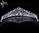 T656/16 OPASKA ŚLUBNA, TIARA, DIADEM