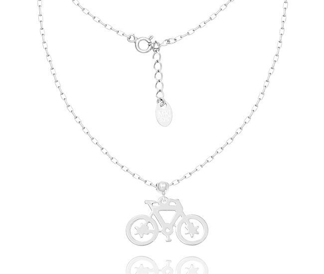 1265 naszyjnik srebro 925 rower