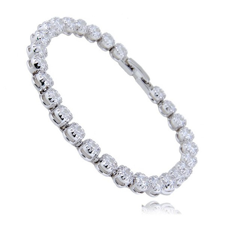 Kpl869 komplet ślubny, biżuteria ślubna z cyrkoniami k599/754 b599/543