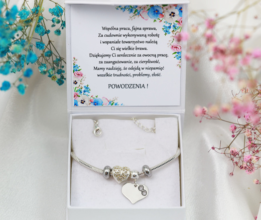 Bransoletka z grawerunkiem beads srebro 925 1839