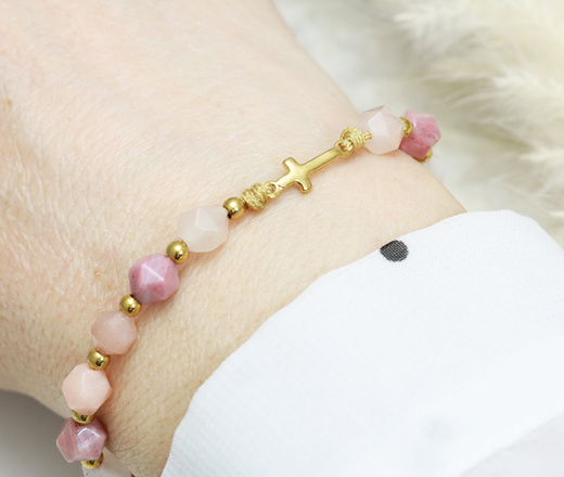 Bransoletka różaniec dla dziewczynki 1813/1