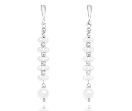 1393 komplet srebrny 925 z perełkami na ślub