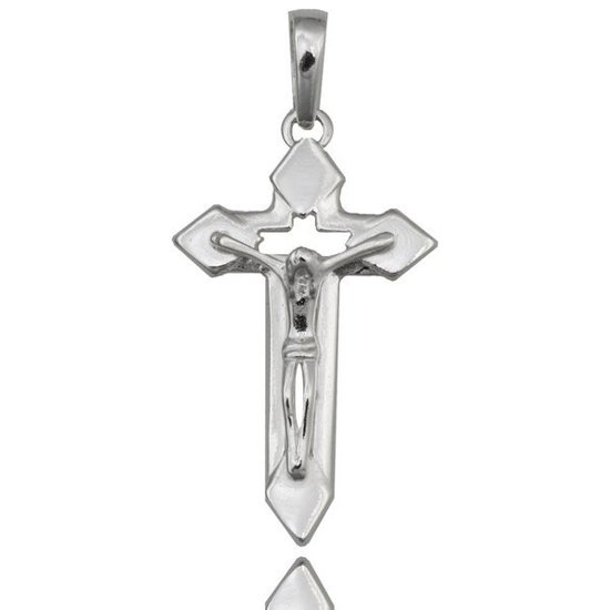 480/313 Wisiorek srebrny krzyż duży 925