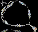 NK263 NASZYJNIK Z KRYSZTAŁÓW SWAROVSKI ELEMENTS 