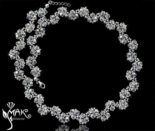 162 komplet biżuteria ślubna