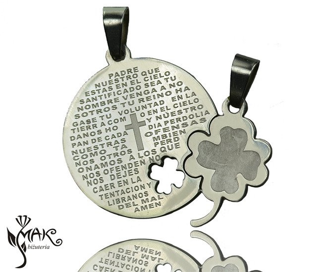 W678 Wisiorki dla zakochanych z grawerem